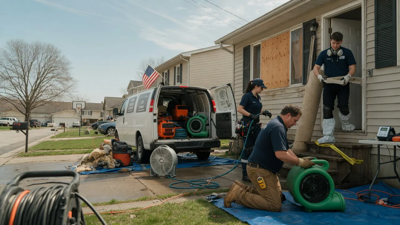 Water Damage Restoration in Venedocia, OH near me